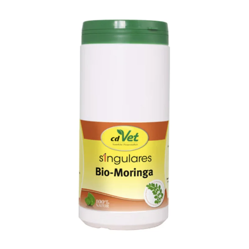 cdVet Singulares Moringa – Premium Superfood-Pulver für Vitalität & Immunstärkung bei Hund & Katze
