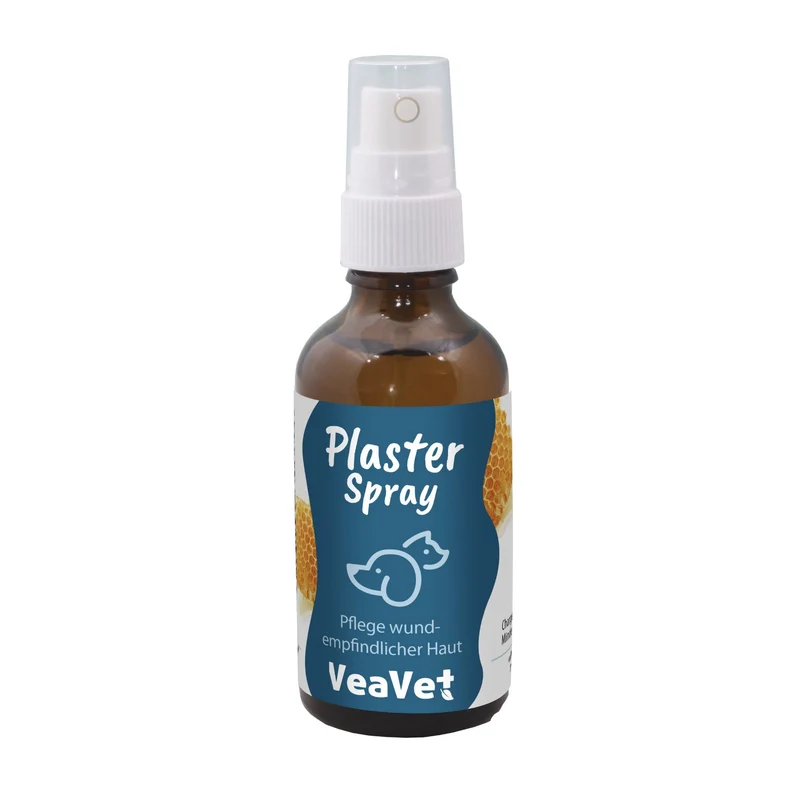 cdVet VeaVet PlasterSpray – Schützender Wundspray für Hunde & Katzen | Natürliche Wundpflege mit Schutzfilm | Schnelle Heilung bei kleinen Verletzungen