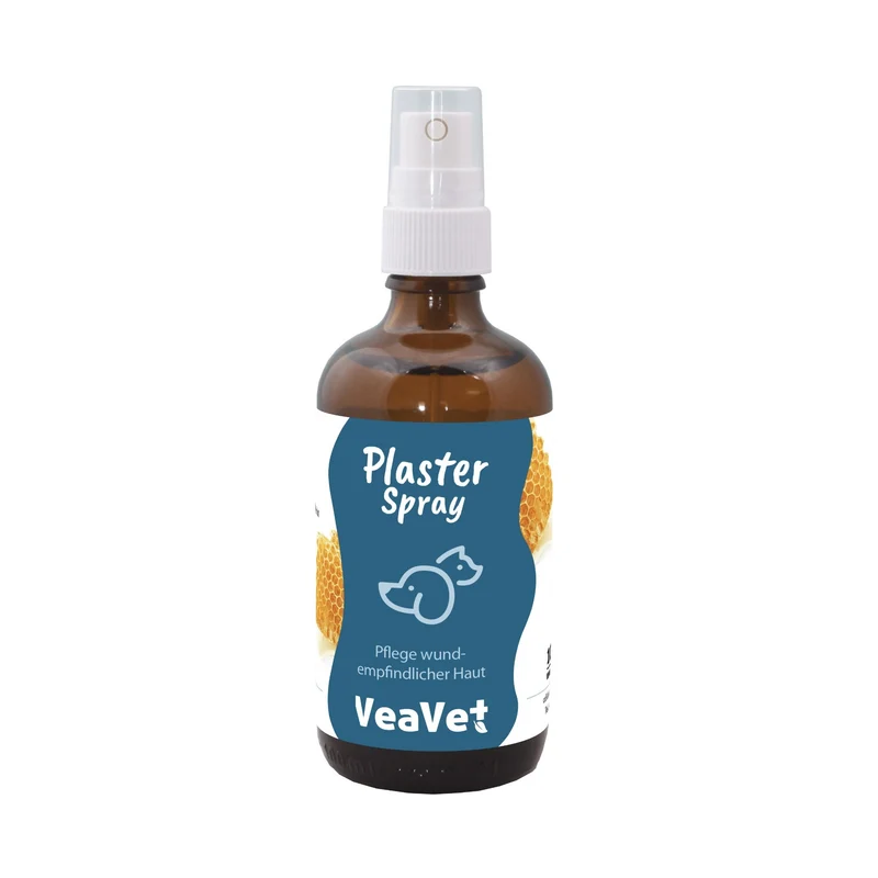 cdVet VeaVet PlasterSpray – Schützender Wundspray für Hunde & Katzen | Natürliche Wundpflege mit Schutzfilm | Schnelle Heilung bei kleinen Verletzungen
