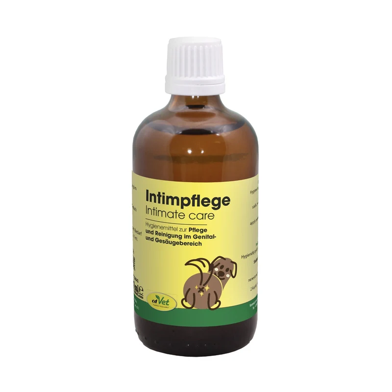 cdVet Intimpflege – Sanfte Pflege für empfindliche Intimzonen bei Hund & Katze, dermatologisch getestet, natürlich & ergiebig