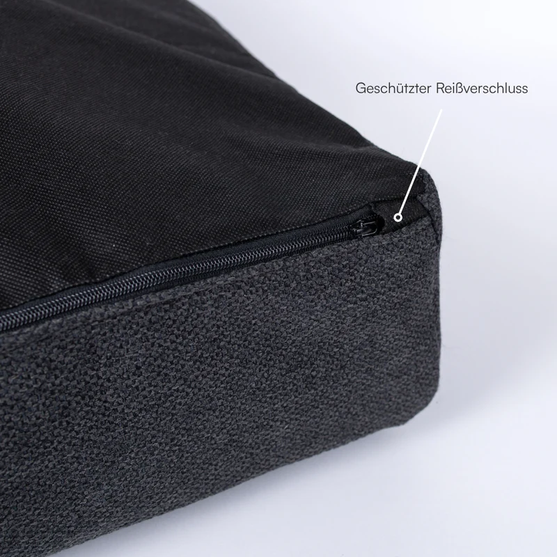 Hundebett Clean von Caruso - orthopädisch - recycelter PET-Bezug - Oeko-Tex® Standard - 2 Farben