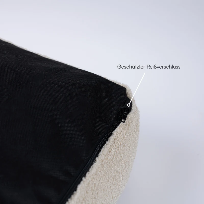 Hundebett Teddy von Caruso - orthopädisch - recycelter PET-Bezug - Oeko-Tex® Standard - 3 Farben & Größen