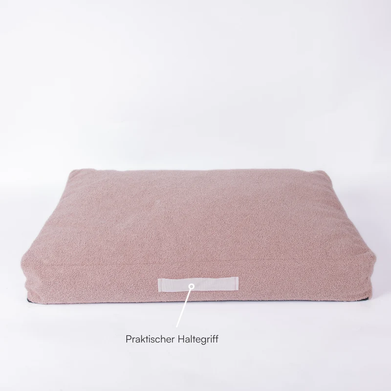 Hundebett Teddy von Caruso - orthopädisch - recycelter PET-Bezug - Oeko-Tex® Standard - 3 Farben & Größen