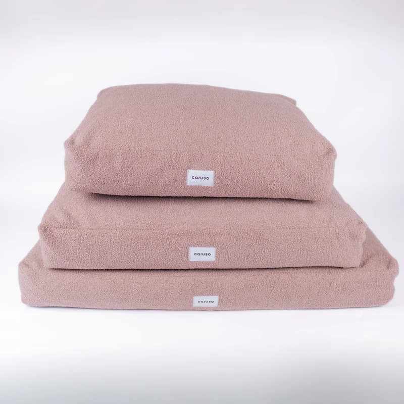 Hundebett Teddy von Caruso - orthopädisch - recycelter PET-Bezug - Oeko-Tex® Standard - 3 Farben & Größen
