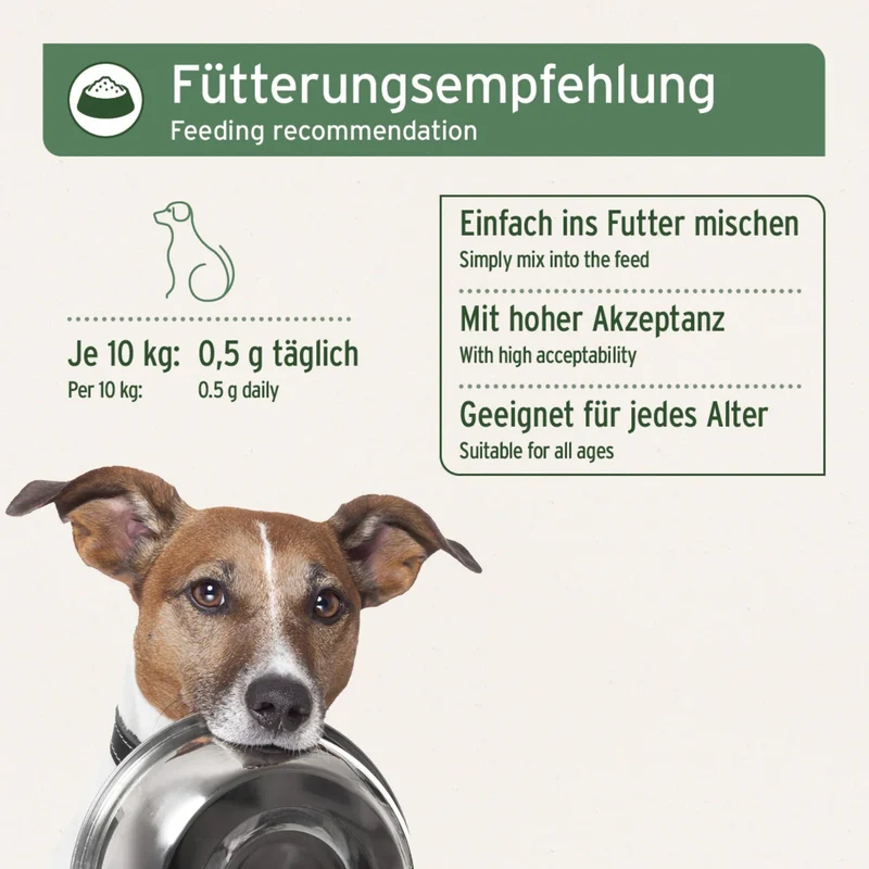 AniForte Seealgenmehl für Hunde – Natürliche Unterstützung für Mundhygiene, Verdauung & glänzendes Fell
