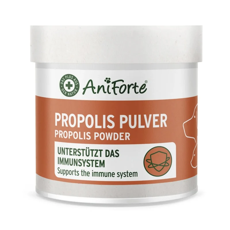 AniForte Natürliches Propolis Pulver für Hunde – Immunsystem & Hautgesundheit stärken