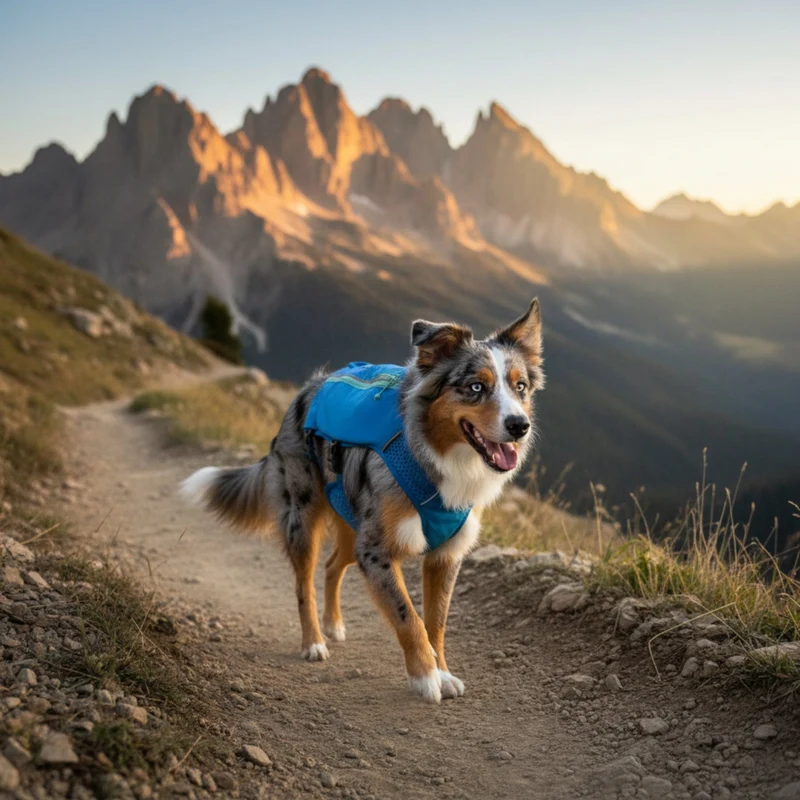 Ruffwear Trail Runner Running Vest – Ultraleichte Laufweste mit Trinkrucksack für aktive Hunde beim Joggen, Wandern & Trail Running