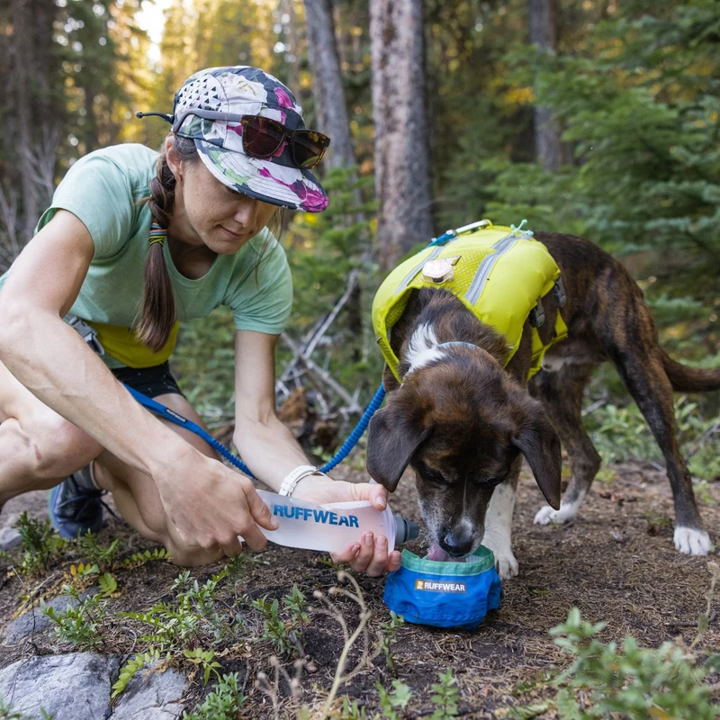 Ruffwear Trail Runner Running Vest – Ultraleichte Laufweste mit Trinkrucksack für aktive Hunde beim Joggen, Wandern & Trail Running