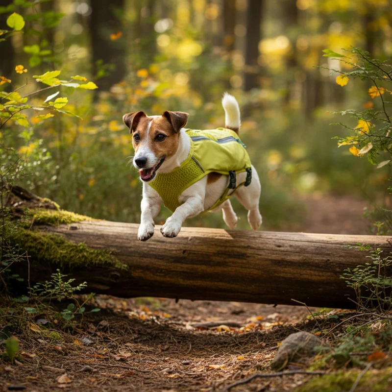 Ruffwear Trail Runner Running Vest – Ultraleichte Laufweste mit Trinkrucksack für aktive Hunde beim Joggen, Wandern & Trail Running