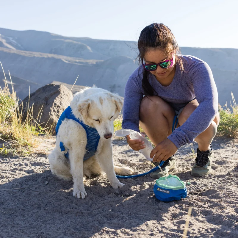 Ruffwear Trail Runner Running Vest – Ultraleichte Laufweste mit Trinkrucksack für aktive Hunde beim Joggen, Wandern & Trail Running