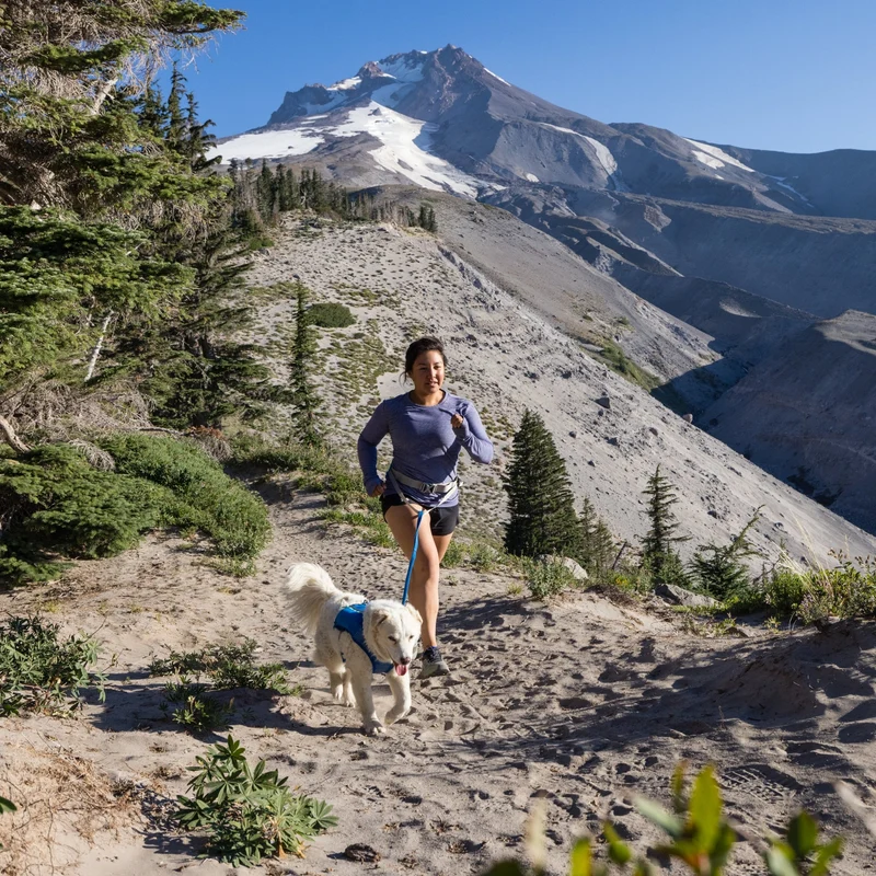 Ruffwear Trail Runner Running Vest – Ultraleichte Laufweste mit Trinkrucksack für aktive Hunde beim Joggen, Wandern & Trail Running
