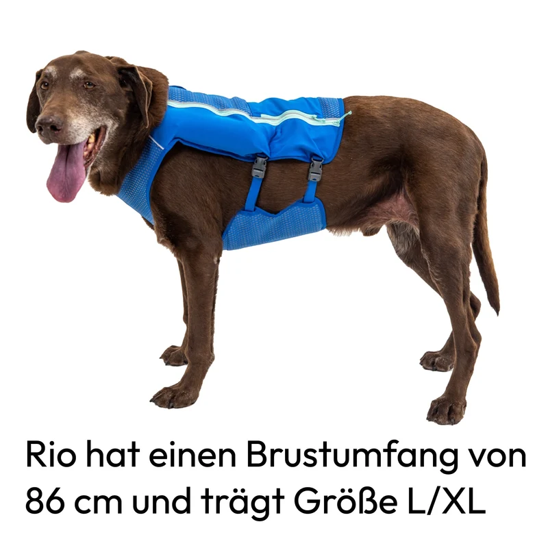 Ruffwear Trail Runner Running Vest – Ultraleichte Laufweste mit Trinkrucksack für aktive Hunde beim Joggen, Wandern & Trail Running