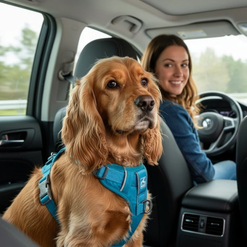 Kurgo Tru-Fit Hundegeschirr – Sicheres Auto-Sicherheitsgeschirr mit Crashtest-Zertifizierung