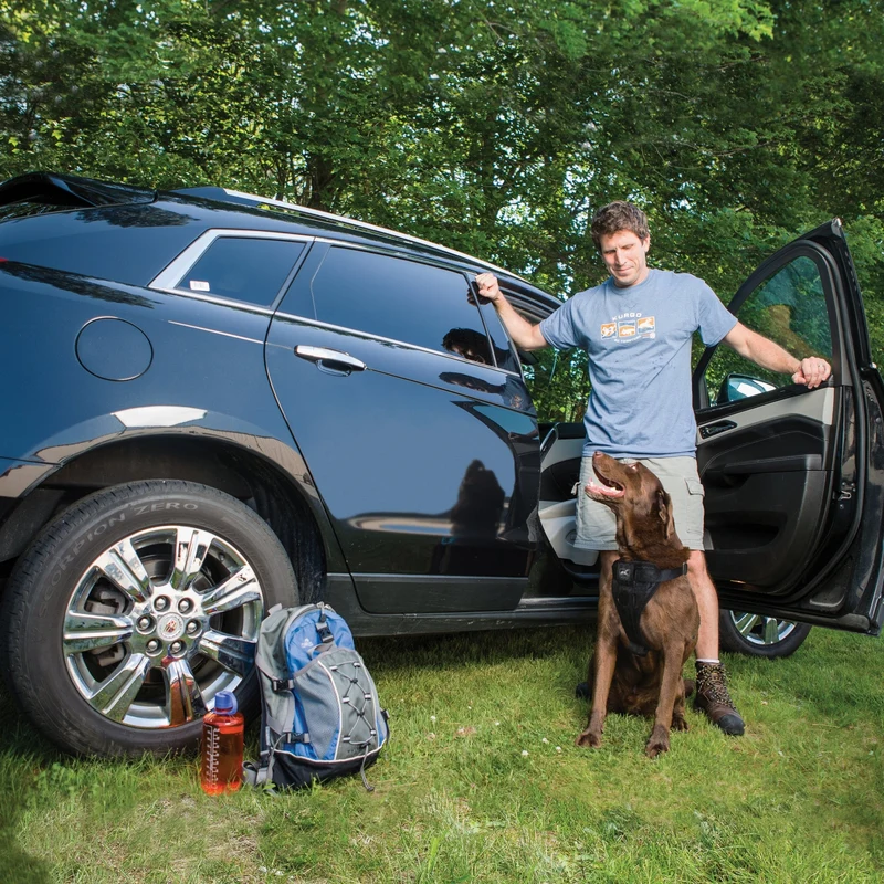 Kurgo Tru-Fit Hundegeschirr – Sicheres Auto-Sicherheitsgeschirr mit Crashtest-Zertifizierung