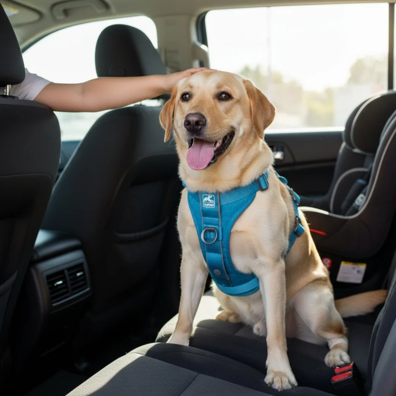 Kurgo Tru-Fit Hundegeschirr – Sicheres Auto-Sicherheitsgeschirr mit Crashtest-Zertifizierung