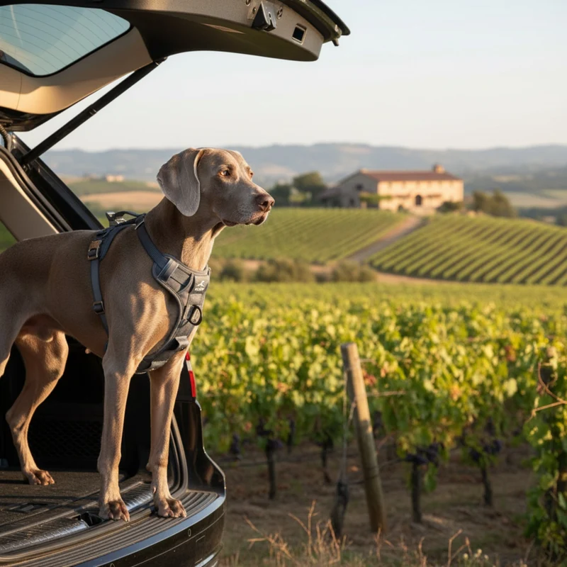 Kurgo Tru-Fit Hundegeschirr – Sicheres Auto-Sicherheitsgeschirr mit Crashtest-Zertifizierung