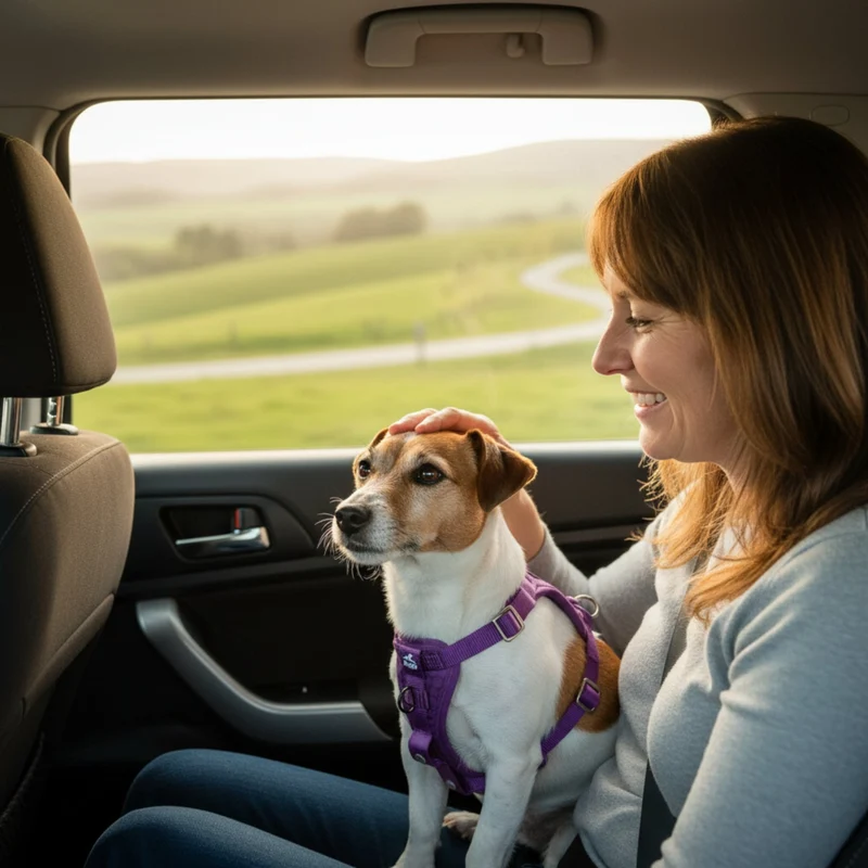 Kurgo Tru-Fit Hundegeschirr – Sicheres Auto-Sicherheitsgeschirr mit Crashtest-Zertifizierung