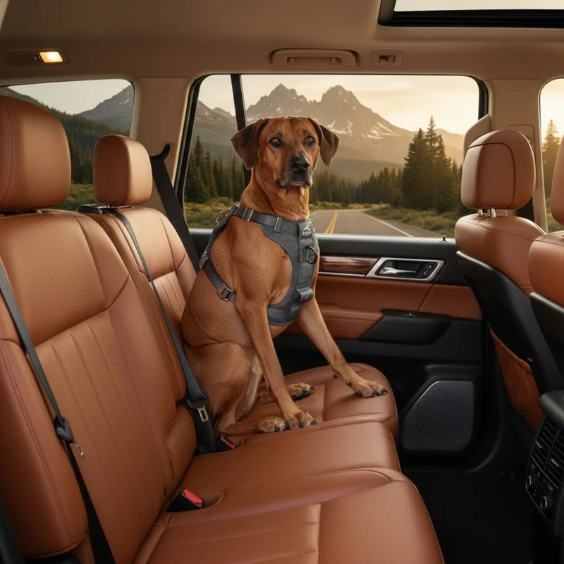 Kurgo Tru-Fit Hundegeschirr – Sicheres Auto-Sicherheitsgeschirr mit Crashtest-Zertifizierung