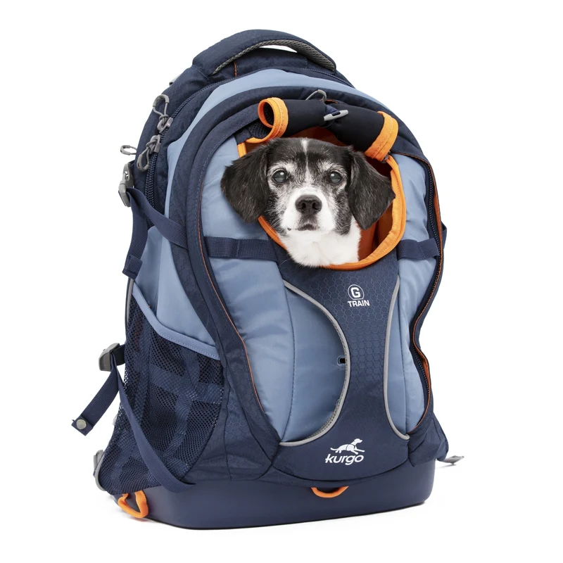 Kurgo G-Train Hunderucksack – Tragerucksack & Transporttasche für Hunde bis 11 kg