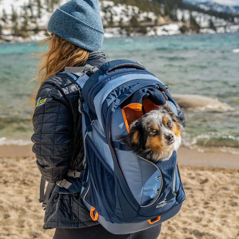 Kurgo G-Train Hunderucksack – Tragerucksack & Transporttasche für Hunde bis 11 kg