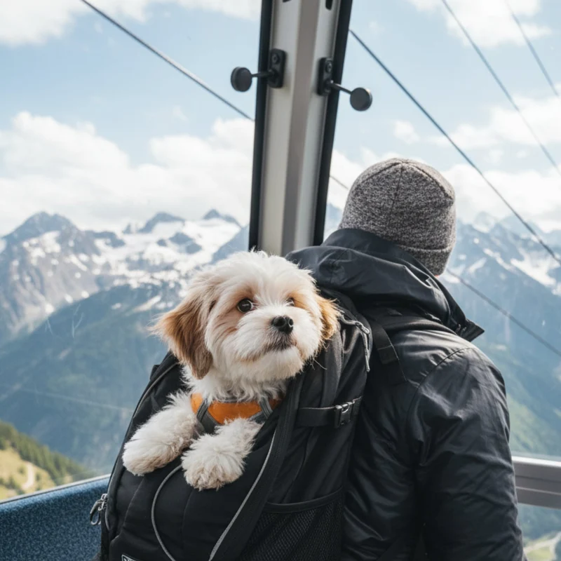 Kurgo G-Train Hunderucksack – Tragerucksack & Transporttasche für Hunde bis 11 kg