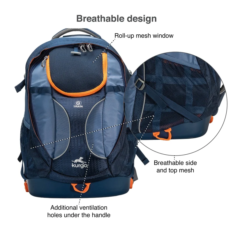 Kurgo G-Train Hunderucksack – Tragerucksack & Transporttasche für Hunde bis 11 kg