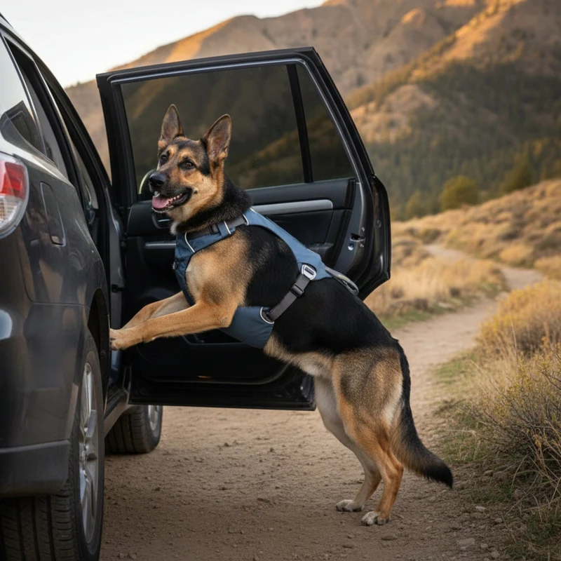 Ruffwear Load Up Harness – Crashgetestetes Auto-Sicherheitsgeschirr für entspannte & sichere Autofahrten mit deinem Hund