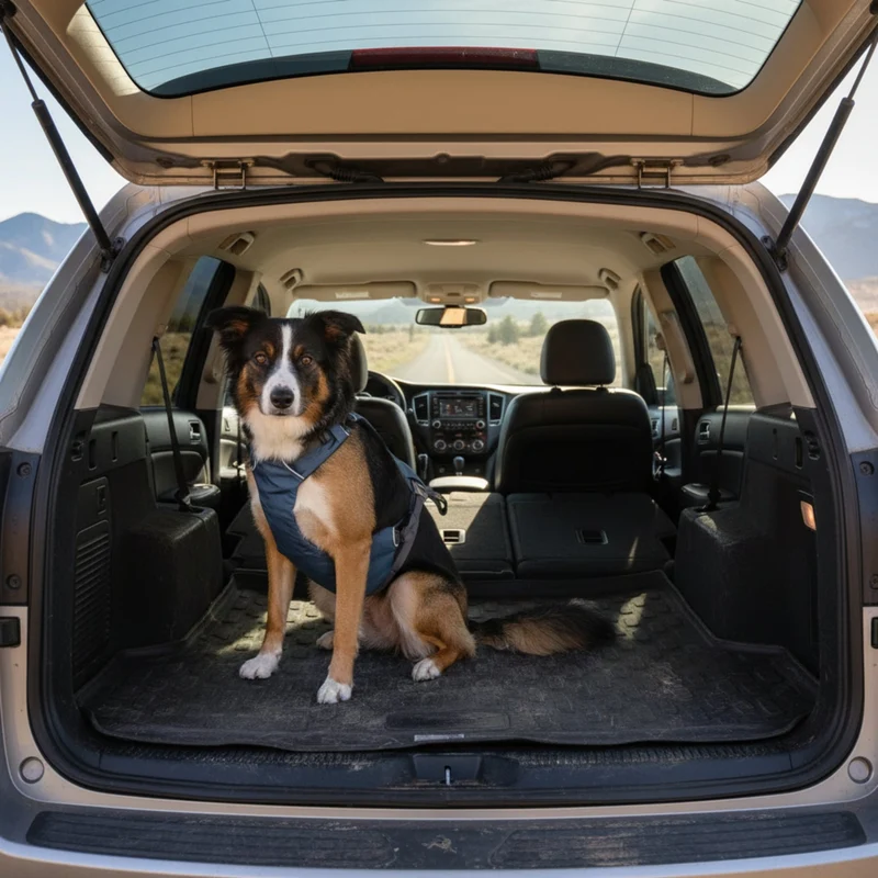 Ruffwear Load Up Harness – Crashgetestetes Auto-Sicherheitsgeschirr für entspannte & sichere Autofahrten mit deinem Hund