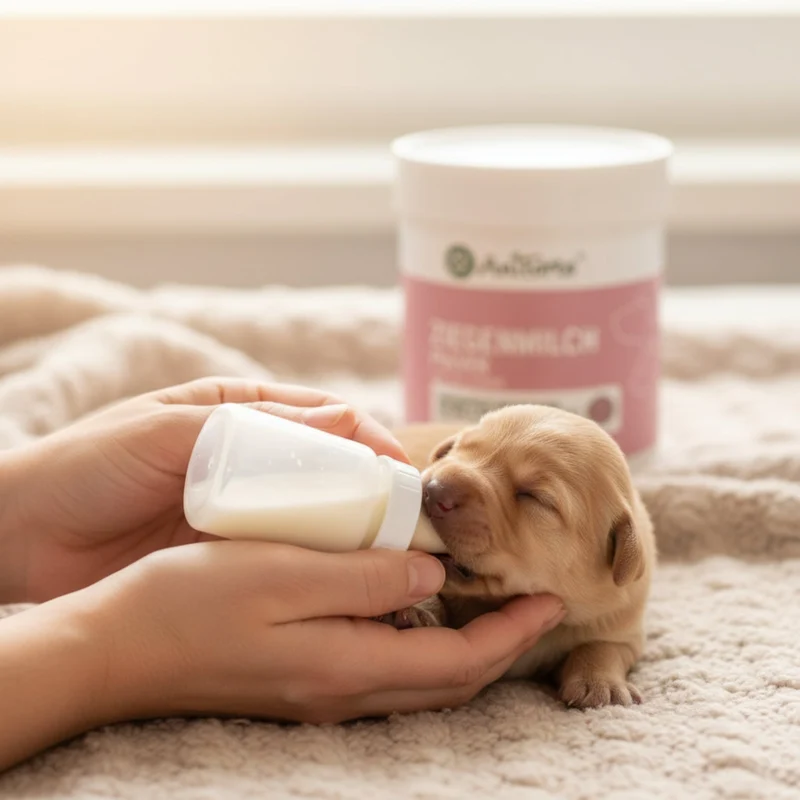 AniForte Ziegenmilch Pulver für Hunde & Katzen – Leicht Verdaulich, Stärkt Immunsystem & Ideal für Welpen, Kitten & Sensible Tiere