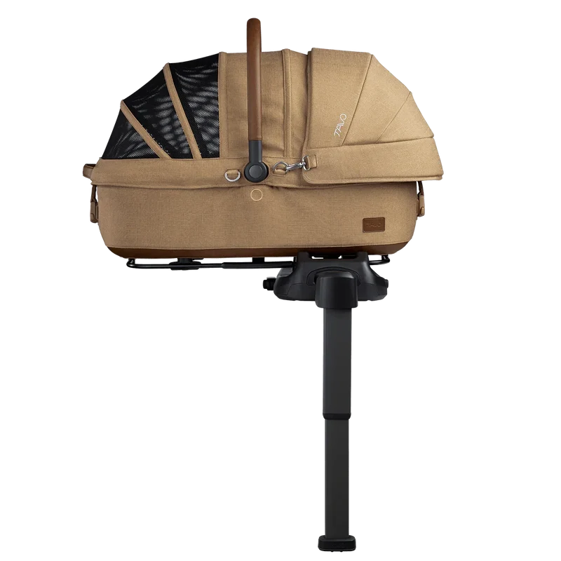 Isofix Autositz & Transportbox Maeve™ Medium Rigid von Tavo für Hunde bis 13.6 kg | GREENGUARD-Gold-Zertifizierung | Farbe: Sable
