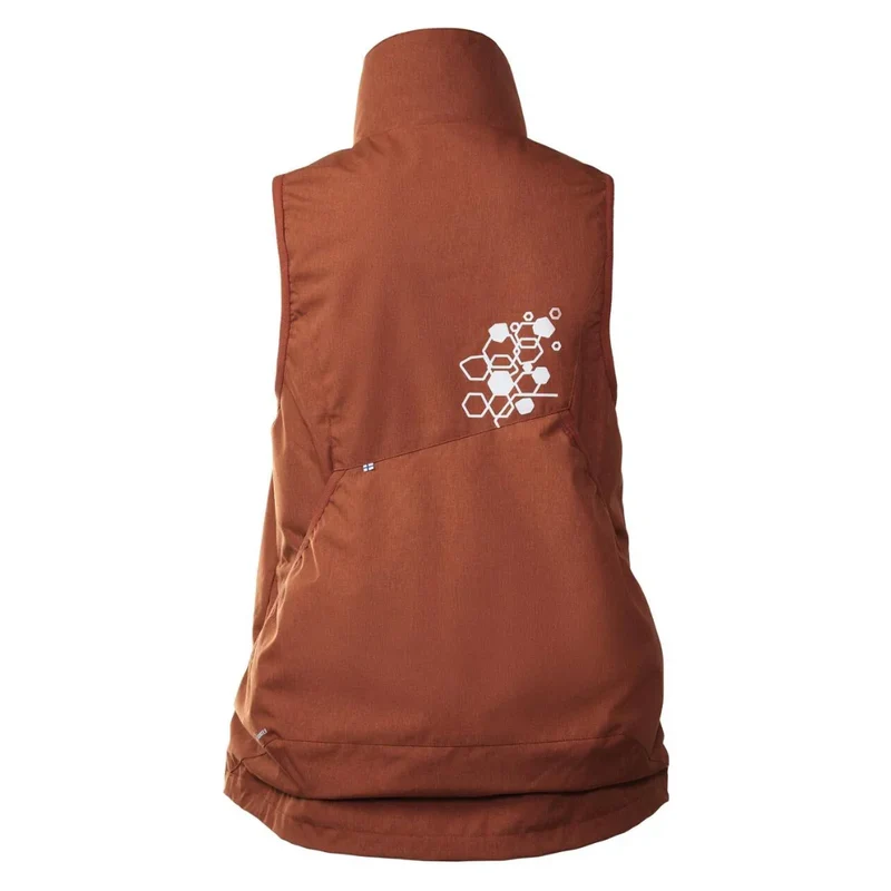 Hurtta Trainingsweste Training vest ECO | Recyceltes Material | Wassersäule über 10000 mm | Cinnamon
