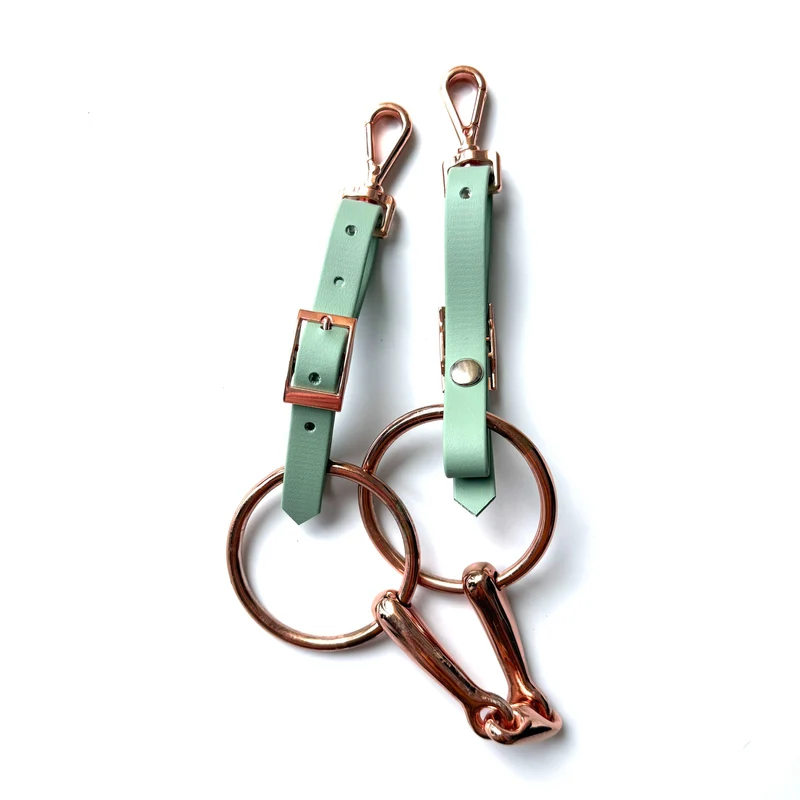 Edle Biothane-Bithanger mit Schnappkarabiner