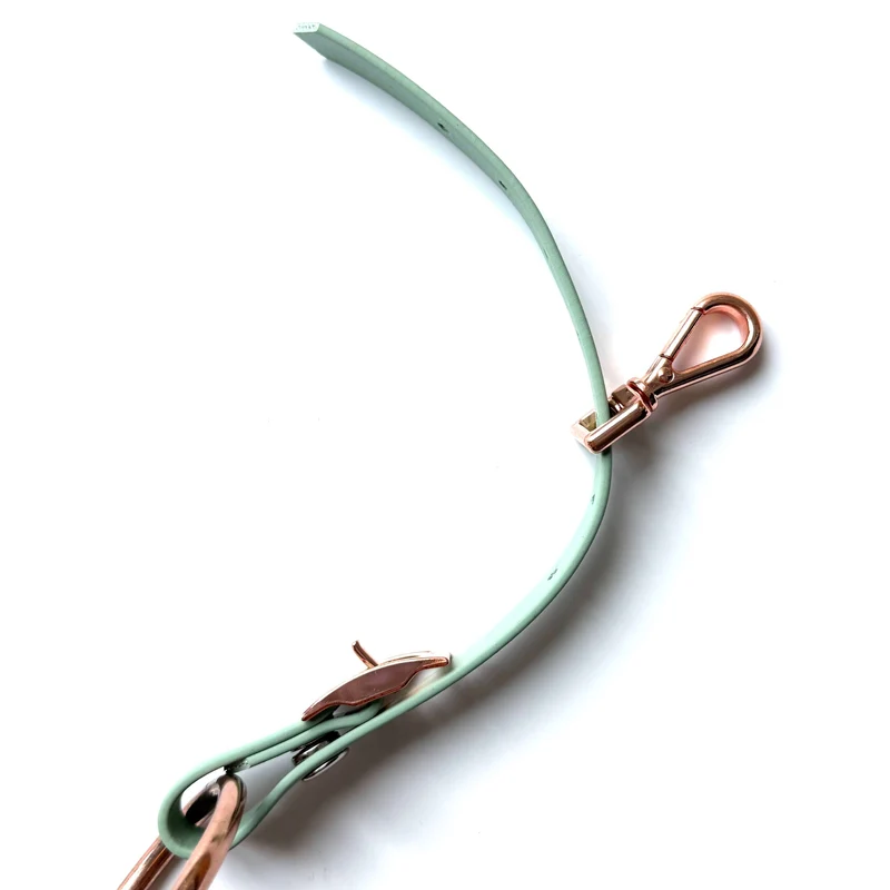 Edle Biothane-Bithanger mit Schnappkarabiner