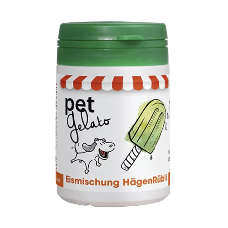 cdVet petGelato Eismischung HägenRübli – Natürliche Erfrischung mit Mineralien & Elektrolyten für Hunde, Katzen & Pferde an heißen Tagen