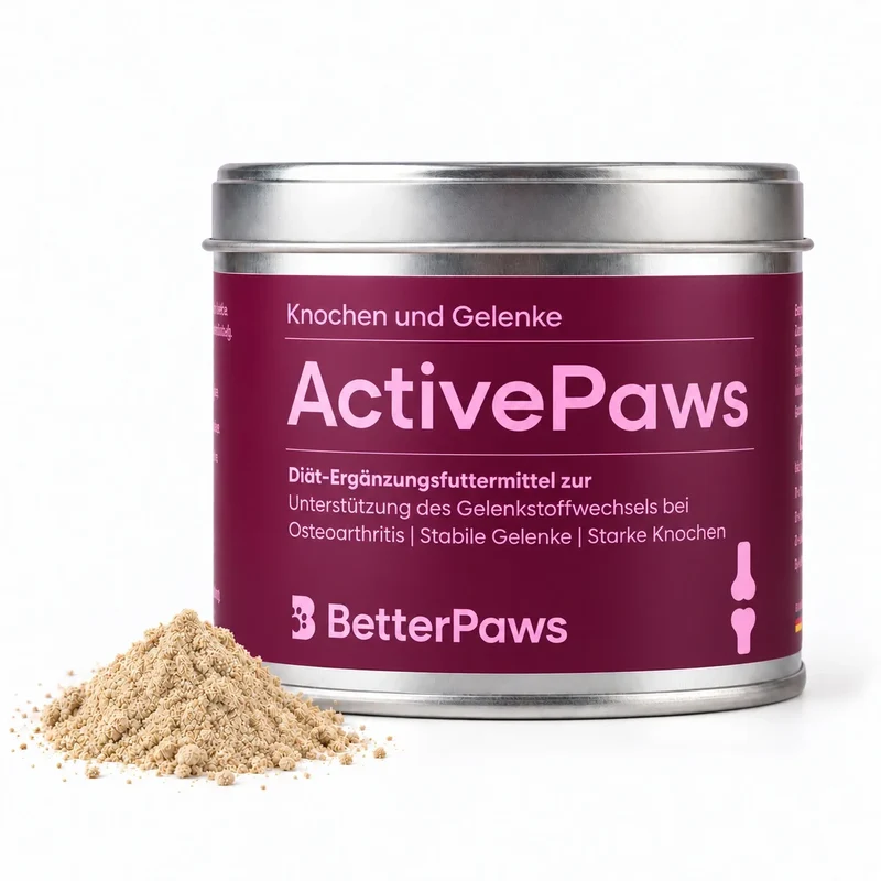 ActivePaws für Hunde von BetterPaws - Pulver für Knochen & Gelenke - 250g