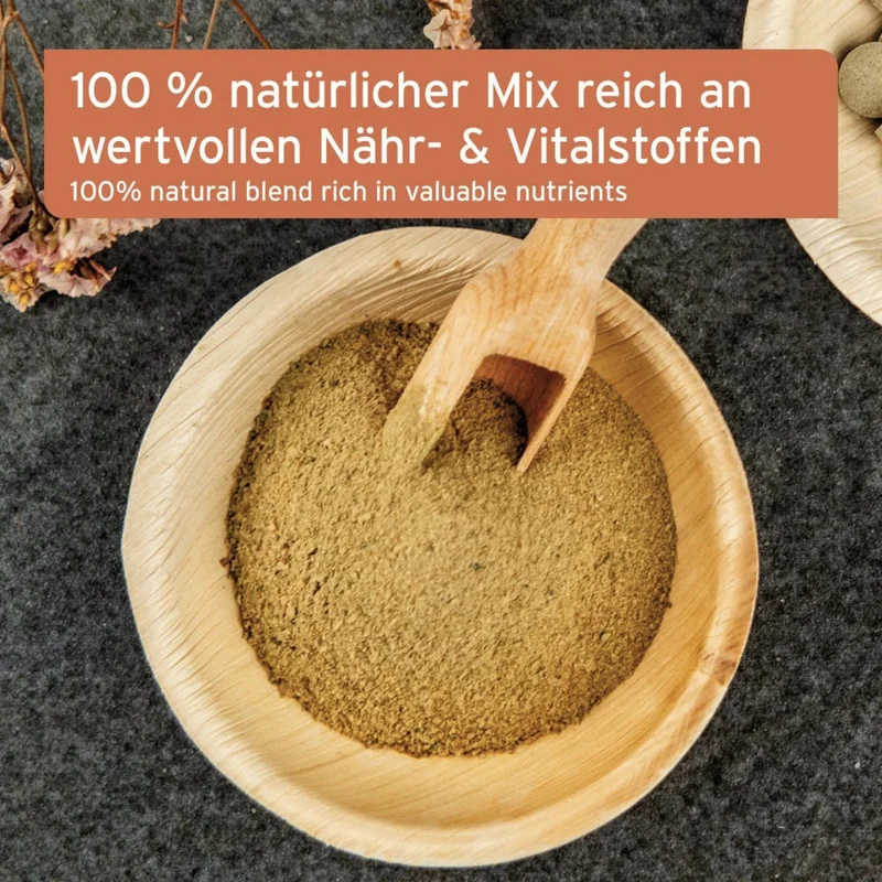 AniForte MultiVETAL – Natürliches Multivitamin-Pulver mit Bierhefe & Omega-3 für Hunde