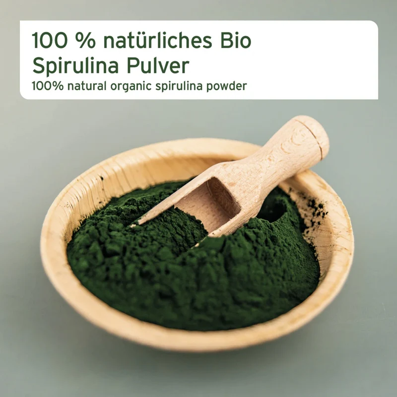 AniForte Bio Spirulina Pulver für Hunde – 100% Reine Mikroalge zur Stärkung von Immunsystem, Vitalität & Fellgesundheit