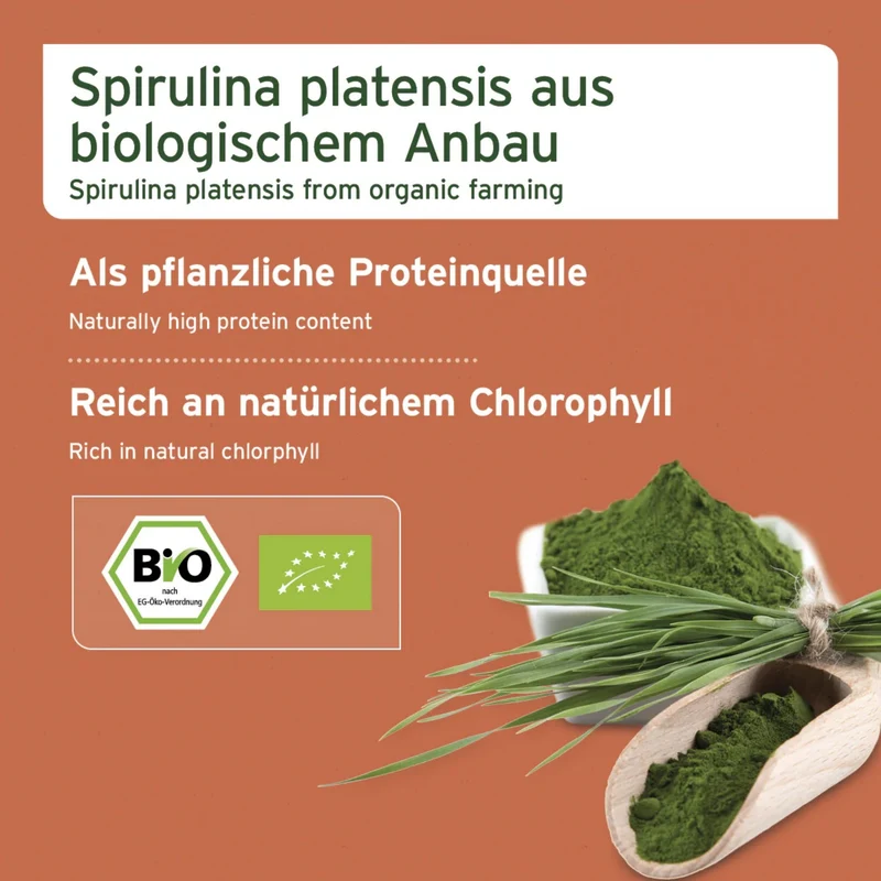 AniForte Bio Spirulina Pulver für Hunde – 100% Reine Mikroalge zur Stärkung von Immunsystem, Vitalität & Fellgesundheit