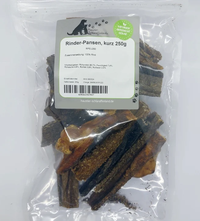 Rinder-Pansen, kurz