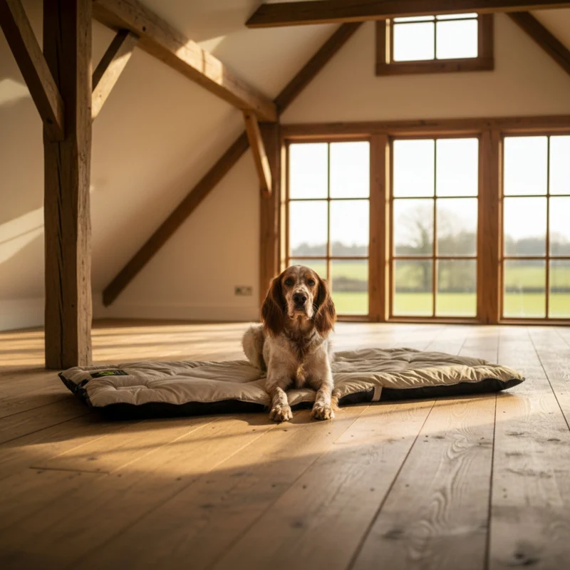 Maelson Cosy Roll Reisedecke – Kuschelige Hundedecke für unterwegs, waschbar, rutschfest & kompakt rollbar