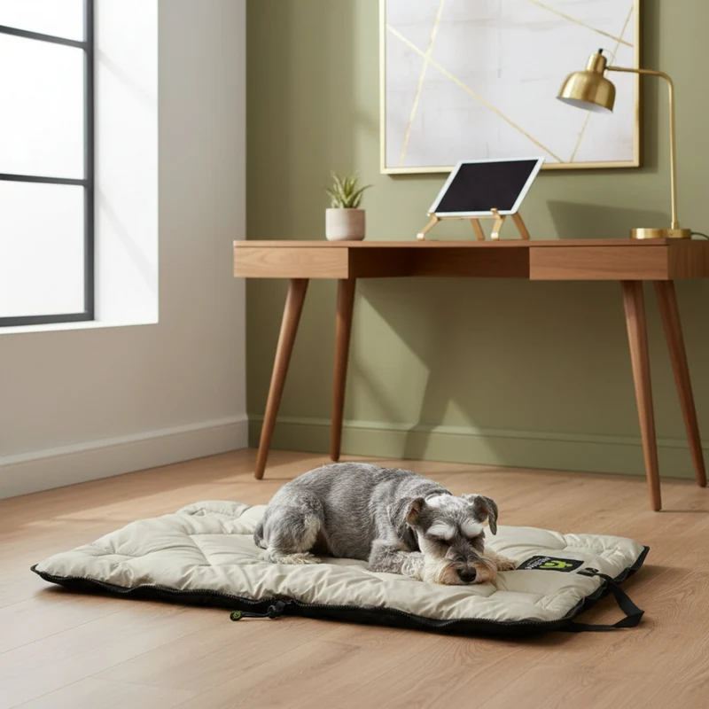 Maelson Cosy Roll Reisedecke – Kuschelige Hundedecke für unterwegs, waschbar, rutschfest & kompakt rollbar