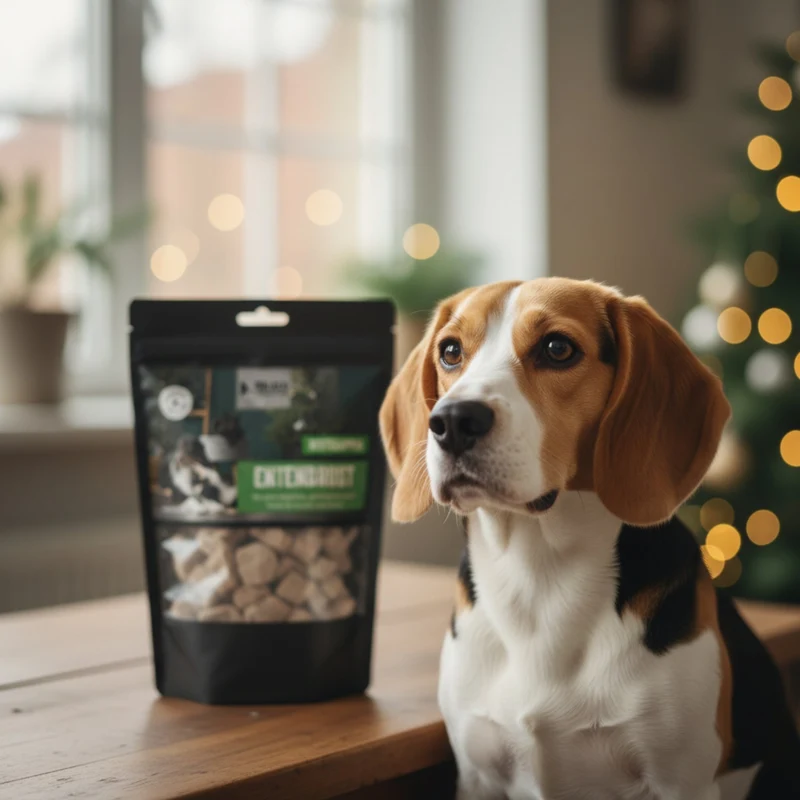 Black Canyon Beutehappen Xmas Edition Entenbrust – Gefriergetrocknet, 100% Natürlich, Proteinreich für Hunde & Katzen