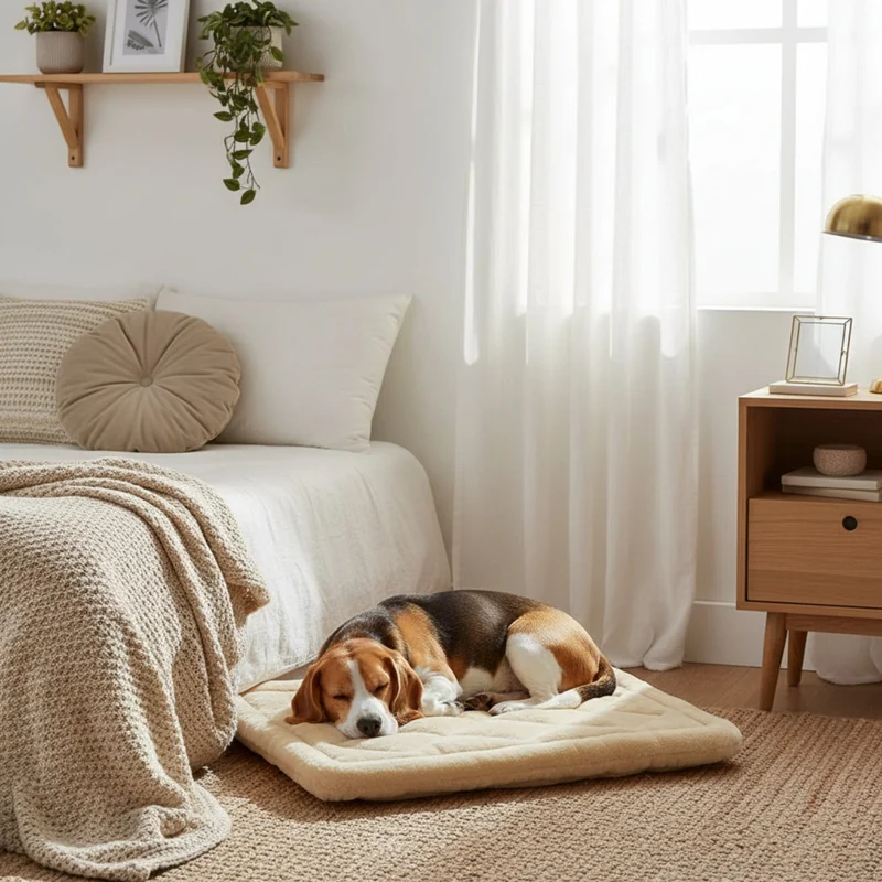Maelson Soft Kennel Deluxe Cushion – Waschbares Premium-Hundekissen mit rutschfester Unterseite für erholsamen Schlaf