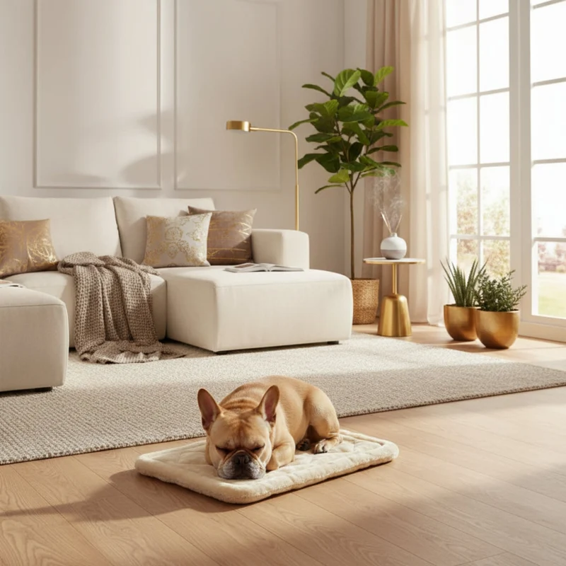 Maelson Soft Kennel Deluxe Cushion – Waschbares Premium-Hundekissen mit rutschfester Unterseite für erholsamen Schlaf