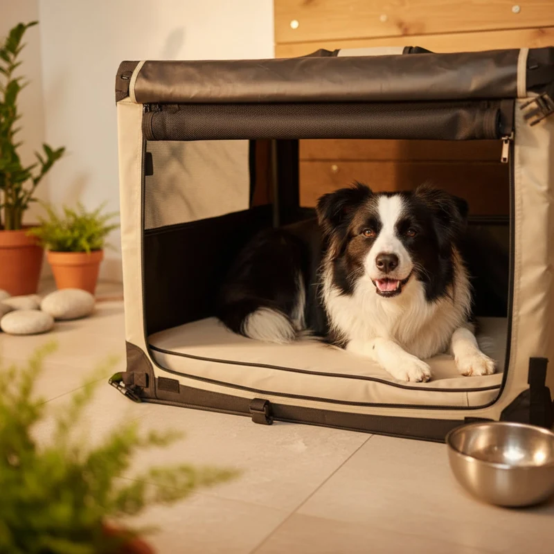 Maelson Lounge Mat – Extra dickes Hundekissen für Transportbox mit 7cm Polsterung, wasserabweisend & waschbar