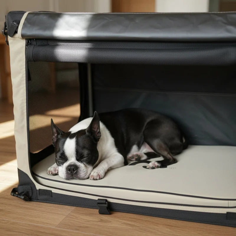 Maelson Lounge Mat – Extra dickes Hundekissen für Transportbox mit 7cm Polsterung, wasserabweisend & waschbar
