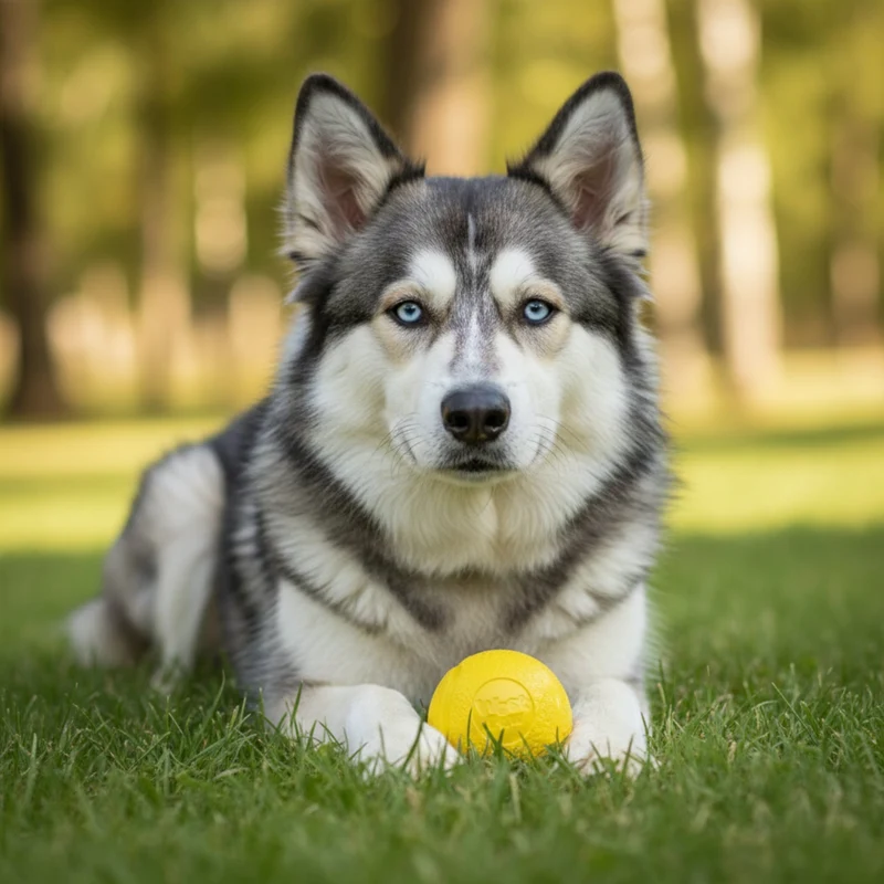West Paw Zogoflex Boundr – Robuster Hundeball für Apportierer, Wasserratten & Kau-Enthusiasten | Spülmaschinenfest, schwimmfähig & kompatibel mit Ballschleudern
