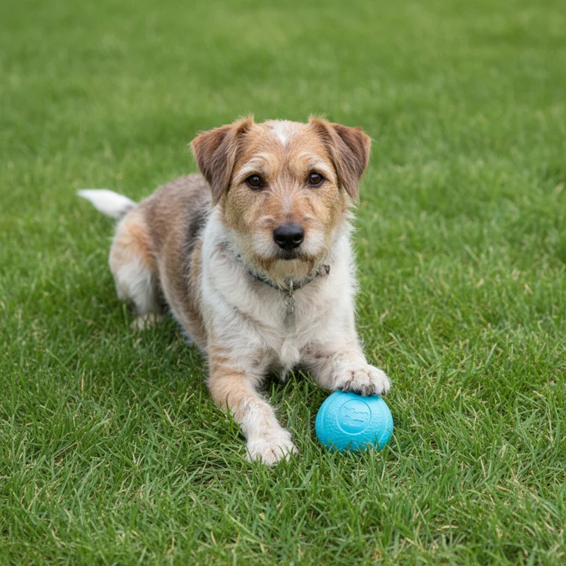 West Paw Zogoflex Boundr – Robuster Hundeball für Apportierer, Wasserratten & Kau-Enthusiasten | Spülmaschinenfest, schwimmfähig & kompatibel mit Ballschleudern