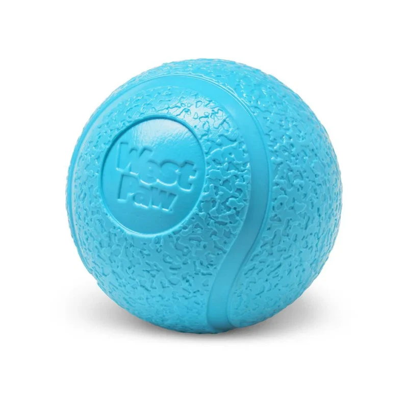 West Paw Zogoflex Boundr – Robuster Hundeball für Apportierer, Wasserratten & Kau-Enthusiasten | Spülmaschinenfest, schwimmfähig & kompatibel mit Ballschleudern