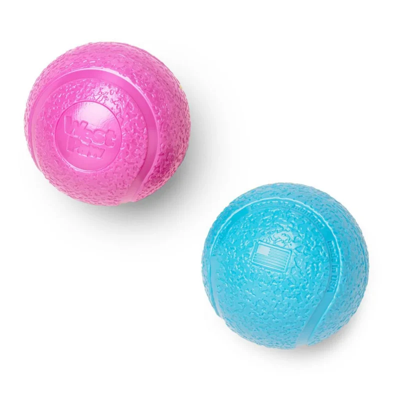 West Paw Zogoflex Boundr – Robuster Hundeball für Apportierer, Wasserratten & Kau-Enthusiasten | Spülmaschinenfest, schwimmfähig & kompatibel mit Ballschleudern
